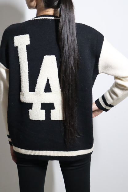 Sweater LA-Black/White
