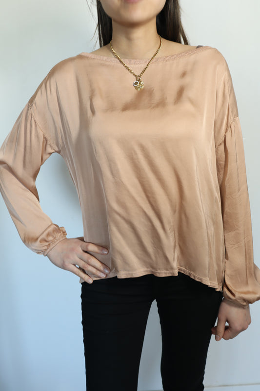 Joss Langarm Details Hals – Roségold