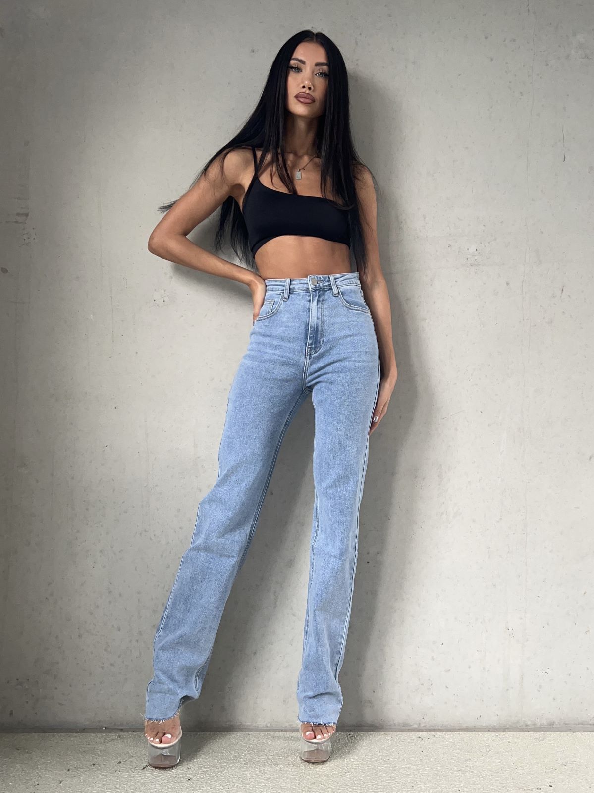 Extra Tall Jeans Licht blauw