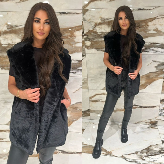 Naori-Lederhose – Schwarz